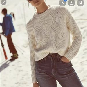Madewell / everett rib play chunky knits sweater
